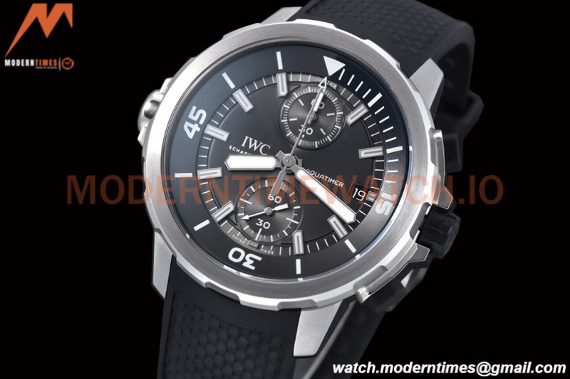 IWC - Aquatimer Chronograph Sharks Edition 44mm SS/RU Grey V6F A7750