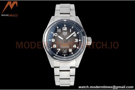 Tag Heuer - Autavia 42mm Automatic SS/SS Black TARF SW200
