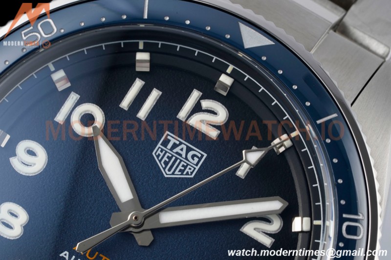 Tag Heuer - Autavia 42mm Automatic SS/SS Blue TARF SW200