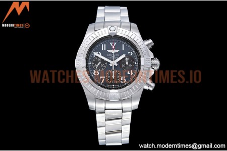 Breitling - Avenger B01 Chrono 45mm SS/SS Grey/Num BLS A7750