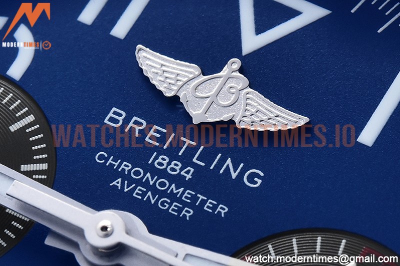 Breitling - Avenger B01 Chrono 45mm SS/SS Blue/Num BLS A7750
