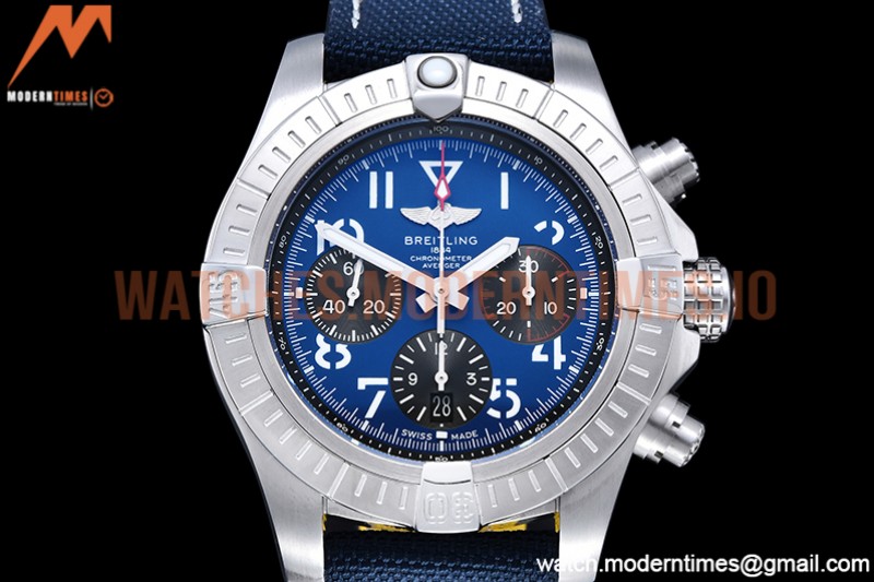 Breitling - Avenger B01 Chrono 45mm SS/LE Blue/Num BLS A7750