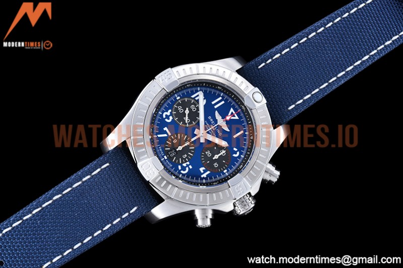 Breitling - Avenger B01 Chrono 45mm SS/LE Blue/Num BLS A7750