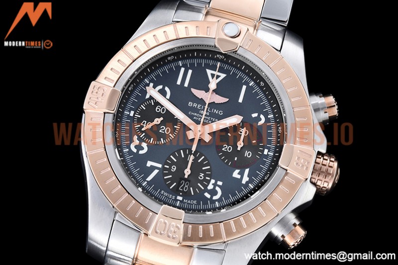 Breitling - Avenger B01 Chrono 45mm RG/SS Grey/Num BLS A7750