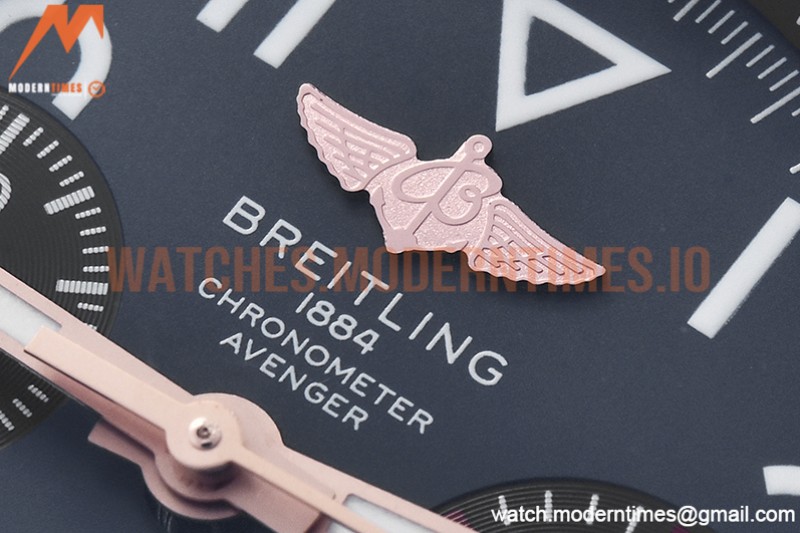Breitling - Avenger B01 Chrono 45mm RG/SS Grey/Num BLS A7750