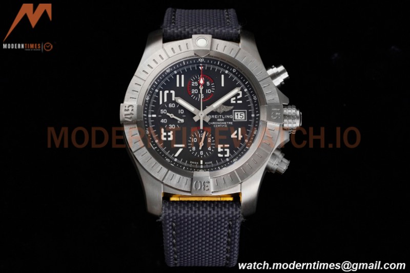 Breitling - Avenger Bandit Chronograph 45mm TI/NY Grey/Num TF A7750