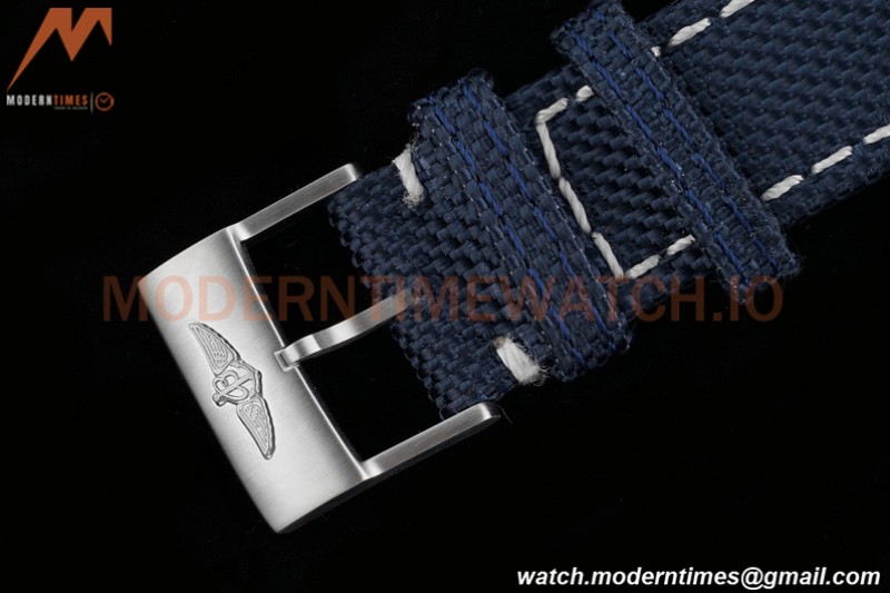 Breitling - Avenger Chronograph 45mm SS/NY Blue/Stk TF A7750