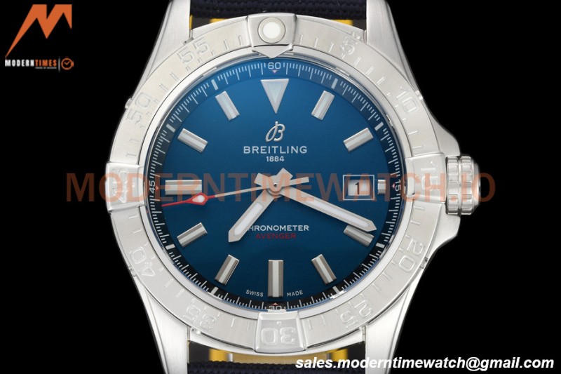Breitling - Avenger Automatic 42mm SS/NY Blue/Stk BLSF A2824