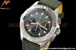 Breitling - Avenger B01 Chrono 44mm SS/NY Grn/Stk BLSF A7750 MOD