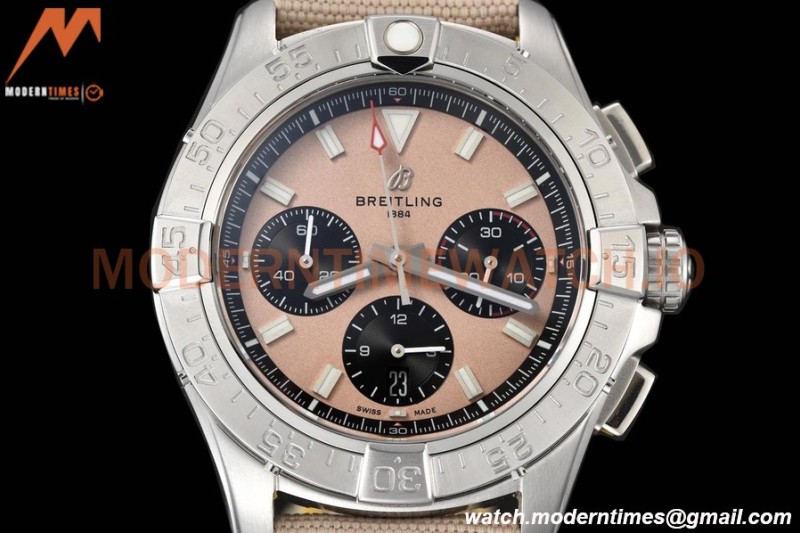 Breitling - Avenger B01 Chrono 44mm SS/NY Beig/Stk BLSF A7750 MOD