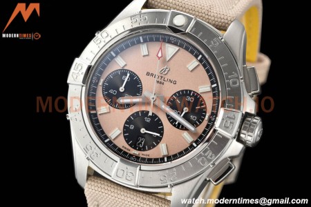 Breitling - Avenger B01 Chrono 44mm SS/NY Beig/Stk BLSF A7750 MOD