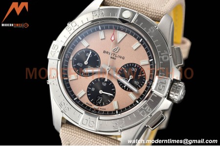 Breitling - Avenger B01 Chrono 44mm SS/NY Beig/Stk BLSF A7750 MOD