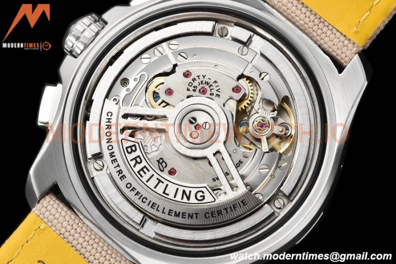 Breitling - Avenger B01 Chrono 44mm SS/NY Beig/Stk BLSF A7750 MOD