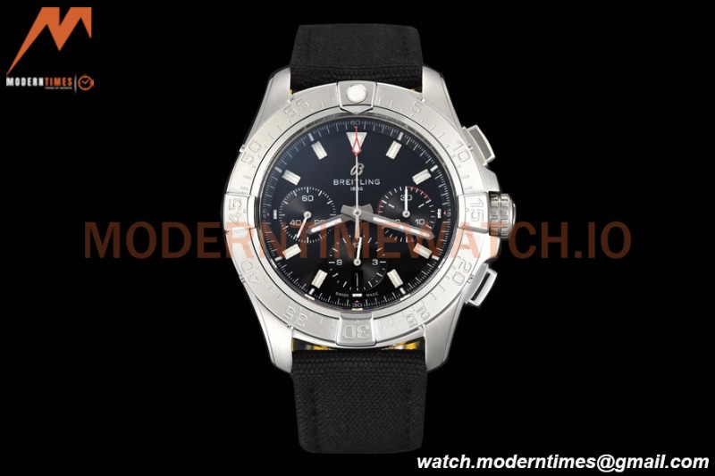 Breitling - Avenger B01 Chrono 44mm SS/NY Blk/Stk BLSF A7750 MOD