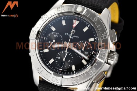 Breitling - Avenger B01 Chrono 44mm SS/NY Blk/Stk BLSF A7750 MOD