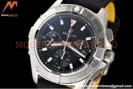 Breitling - Avenger B01 Chrono 44mm SS/NY Blk/Stk BLSF A7750 MOD