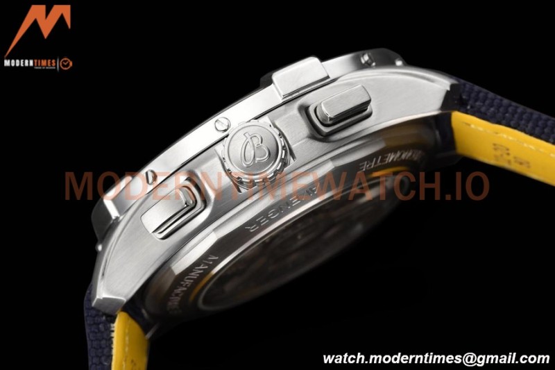 Breitling - Avenger B01 Chrono 44mm SS/NY Blu/Stk BLSF A7750 MOD