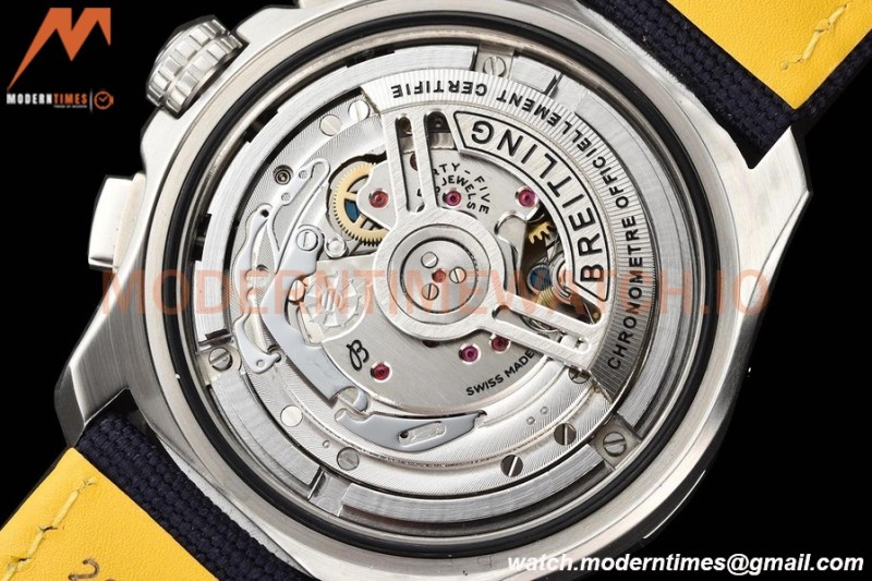 Breitling - Avenger B01 Chrono 44mm SS/NY Blu/Stk BLSF A7750 MOD