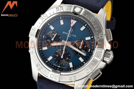 Breitling - Avenger B01 Chrono 44mm SS/NY Blu/Stk BLSF A7750 MOD