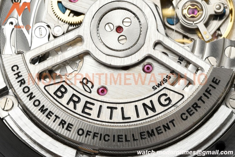 Breitling - Avenger B01 Chrono 44mm Night Mission DLC/NY Yellow/Num BLSF A7750 MOD