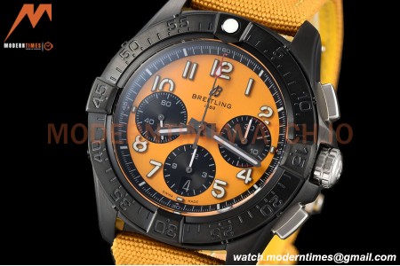 Breitling - Avenger B01 Chrono 44mm Night Mission DLC/NY Yellow/Num BLSF A7750 MOD