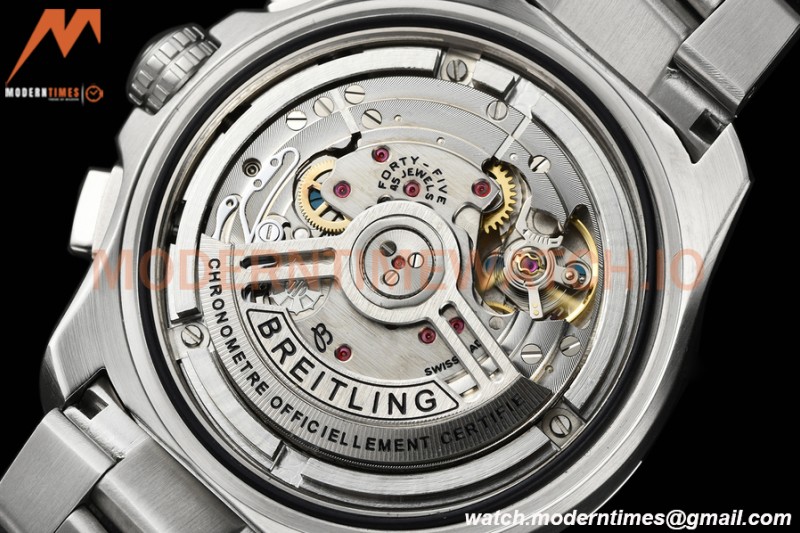 Breitling - Avenger B01 Chrono 44mm SS/SS Grn/Stk BLSF A7750 MOD