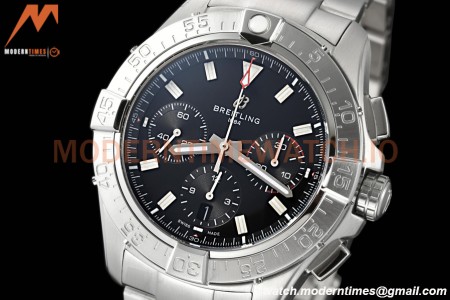 Breitling - Avenger B01 Chrono 44mm SS/SS Blk/Stk BLSF A7750 MOD