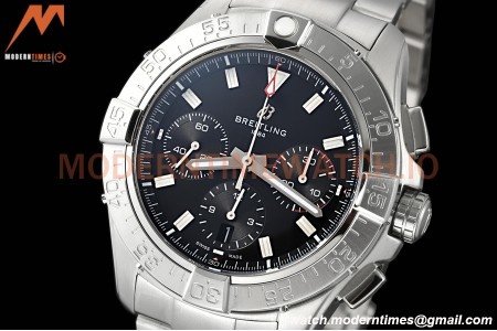 Breitling - Avenger B01 Chrono 44mm SS/SS Blk/Stk BLSF A7750 MOD