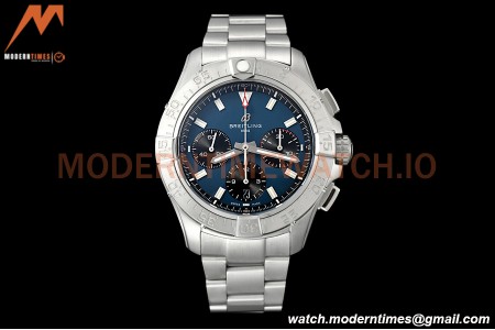 Breitling - Avenger B01 Chrono 44mm SS/SS Blu/Stk BLSF A7750 MOD