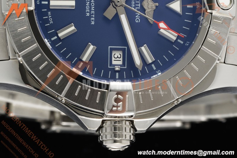 Breitling - Avenger Automatic 43mm SS/SS Blue/Stk TF V2 A2824