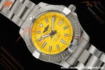 Breitling - Avenger Automatic 43mm SS/SS Yelw/Stk TF V2 A2824 | 브라이틀링 - 어벤저 오토매틱 43mm SS/SS 옐로우/스틸 TF V2 A2824