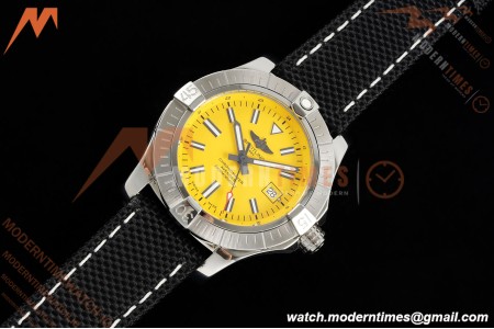 Breitling - Avenger Automatic 43mm SS/NY Yelw/Stk TF V2 A2824