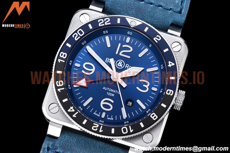 Bell & Ross - BR03-93 Diver 42mm SS/LE Blue WMF A2836