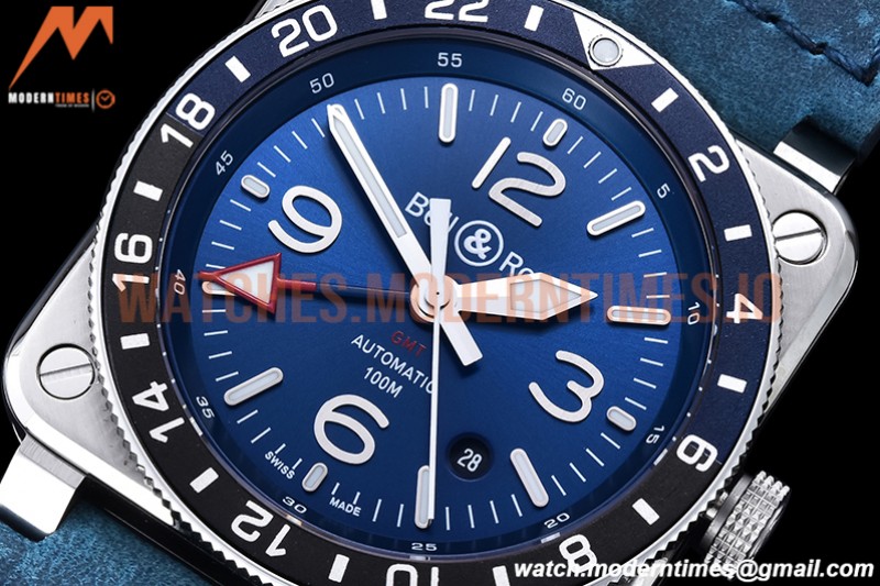 Bell & Ross - BR03-93 Diver 42mm SS/LE Blue WMF A2836