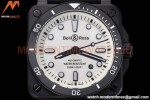 Bell & Ross - BR03-92 Diver Full Lum 42 mm DLC/RU White BRF A2824