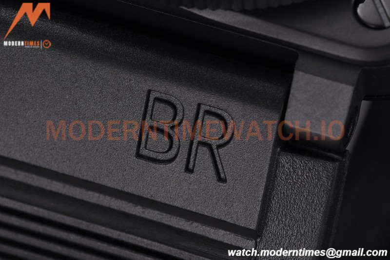 Bell & Ross - BR03-92 Diver Full Lum 42 mm DLC/RU Orng BRF A2824