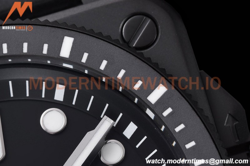 Bell & Ross - BR03-92 Diver Full Lum 42 mm DLC/RU Black BRF A2824