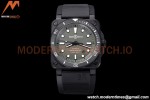 Bell & Ross - BR03-92 Diver Full Lum 42mm DLC/RU Green BRF A2824