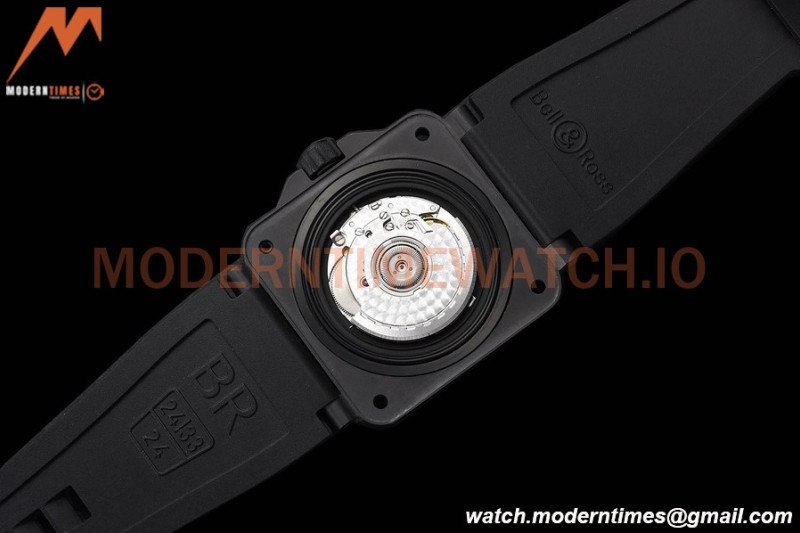 Bell & Ross - BR03-92 Diver Full Lum 42mm Cer/RU Blue M+F A2892