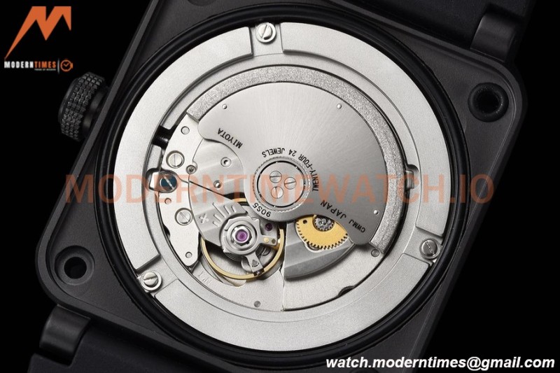Bell & Ross - BR03-92 41mm Horizon Limited Edition Cer/RU Gyroscopes Dial M+F A2892