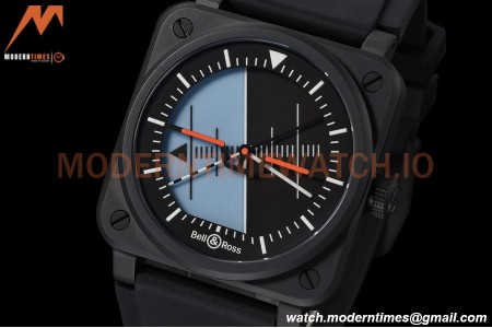 Bell & Ross - BR03-92 41mm Horizon Limited Edition Cer/RU Gyroscopes Dial M+F A2892