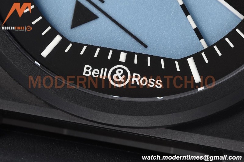 Bell & Ross - BR03-92 41mm Horizon Limited Edition Cer/RU Gyroscopes Dial M+F A2892