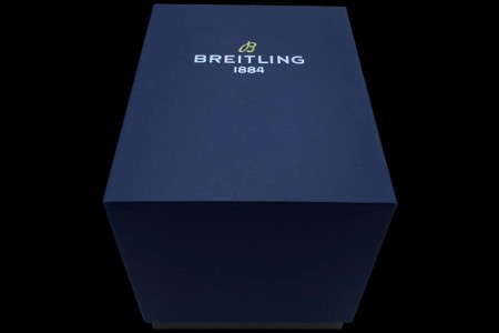 Breitling - Dark Brown Leather Pouch Box Set 1:1 Quality With Booklets