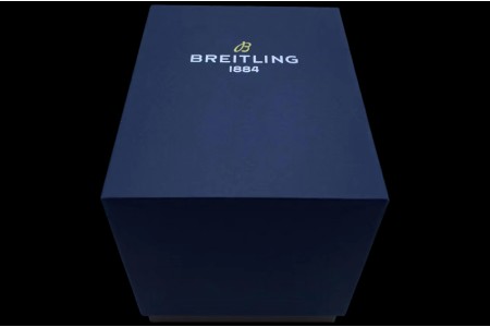 Breitling - Dark Brown Leather Pouch Box Set 1:1 Quality With Booklets