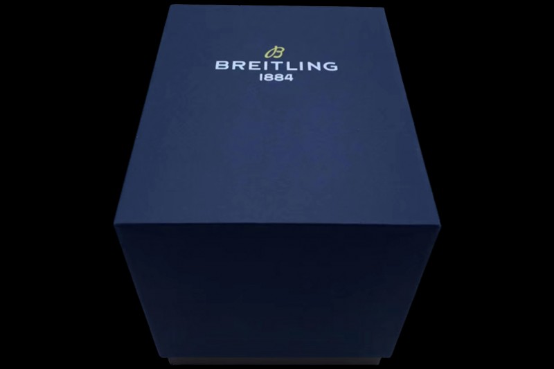 Breitling - Dark Brown Leather Pouch Box Set 1:1 Quality With Booklets