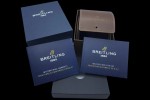 Breitling - Dark Brown Leather Pouch Box Set 1:1 Quality With Booklets