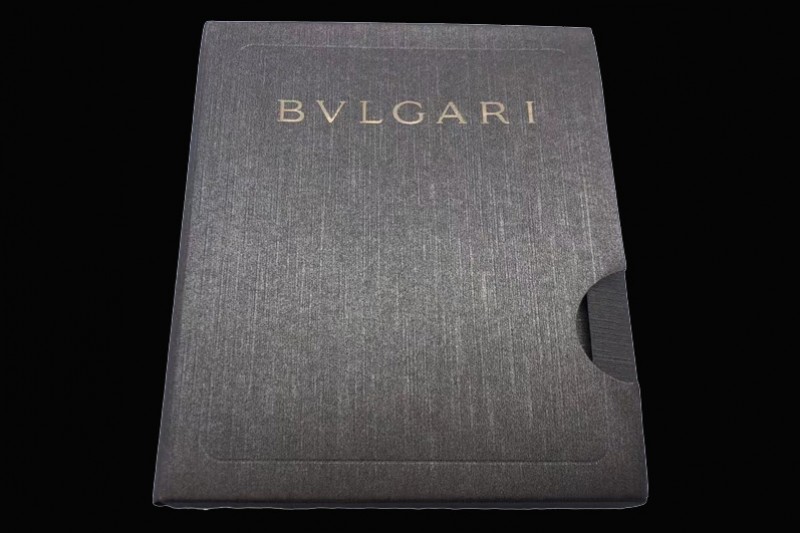 Bvlgari - Leather Box Set 1:1 Quality with Full Set of Booklets and Card