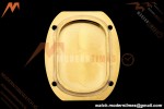 Cartier - Baignoire Ladies 24.6mm YG/YG White Roman Size 15 BLSF Swiss Quartz