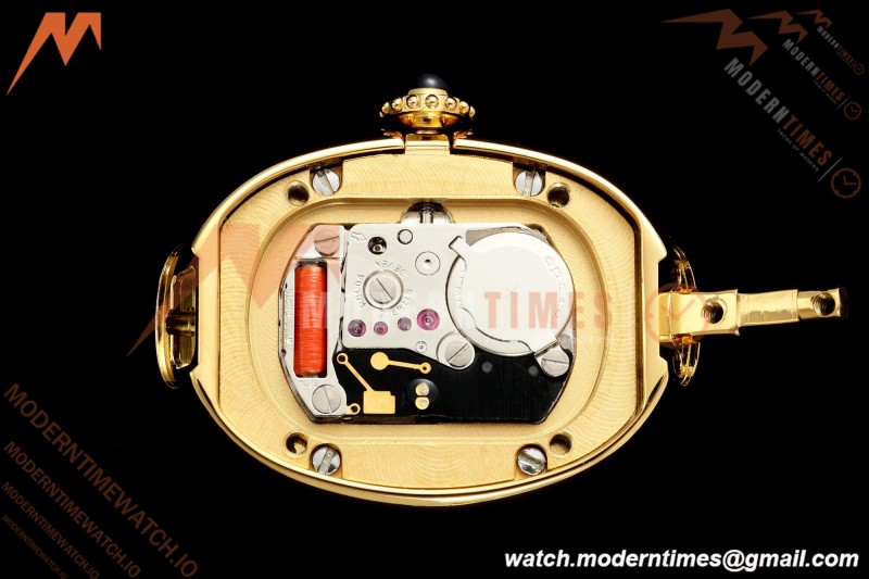 Cartier - Baignoire Ladies 24.6mm YG/YG White Roman Size 17 BLSF Swiss Quartz | 까르띠에 - 베누아르 여성용 24.6mm YG/YG 화이트 로만 사이즈 17 BLSF 스위스 쿼츠