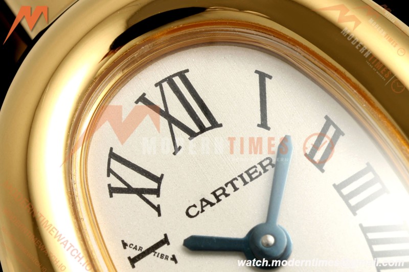 Cartier - Baignoire Ladies 24.6mm YG/YG White Roman Size 17 BLSF Swiss Quartz | 까르띠에 - 베누아르 여성용 24.6mm YG/YG 화이트 로만 사이즈 17 BLSF 스위스 쿼츠